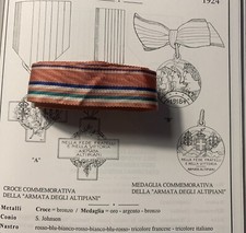 NASTRO MEDAGLIA COMMEMORATIVA