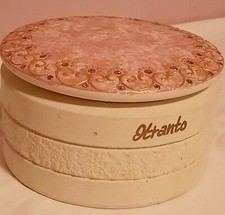 Souvenir  Otrato  Portagioie  O Centro Tavola  gesso vintage 