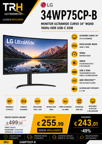 34wp75cp monitor - lg, 34wp75cp-b