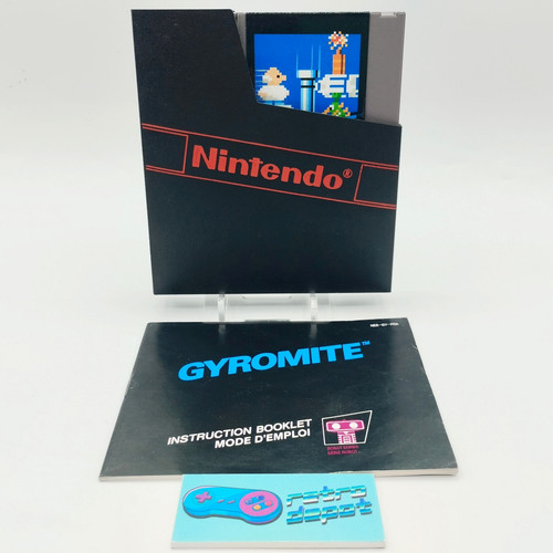 Gyromite notice booklet - gyromite,