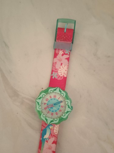 Orologio flik flak fiori - flik, e