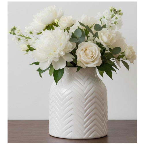 Vaso bianco versatile per