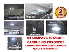 14 LED INTERNI FIAT 500L
