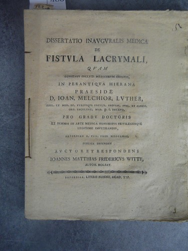 Fridericus witte fistula - fridericus,