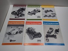 QUATTRORUOTINE RIVISTA DI MODELLISMO 1979 COMPLETO MEBETOYS EDIL TOYS POLITOYS