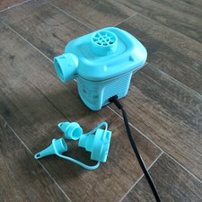 POMPA ELETTRICA INTEX AP640 PER GONFIAGGIO MATERASSINI PORTATILE 3 UGELLI