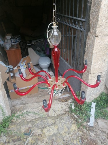 Lampadario sospensione vetro - lampadario,