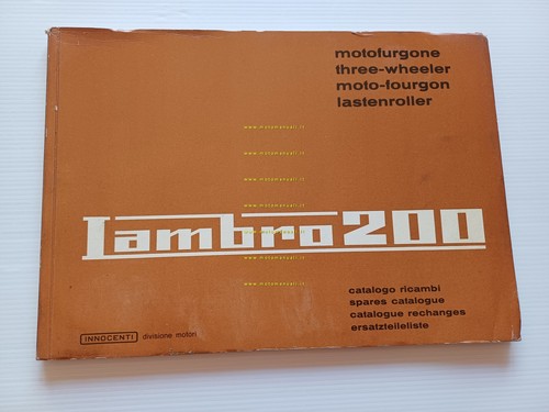 Innocenti lambro 200 - lambro, 1963