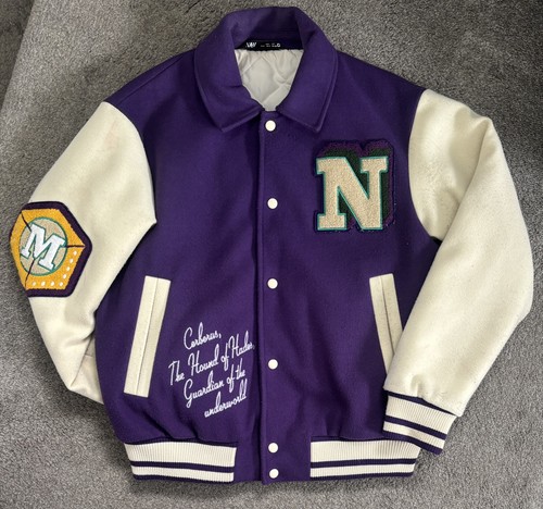 Zara giacca uomo varsity viola - zara,