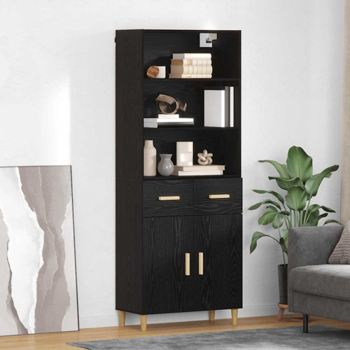 Credenza rovere nero - credenza,