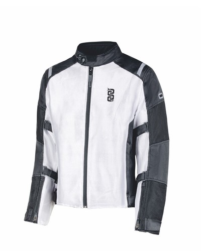 Giacca moto tessuto flow - giacca,