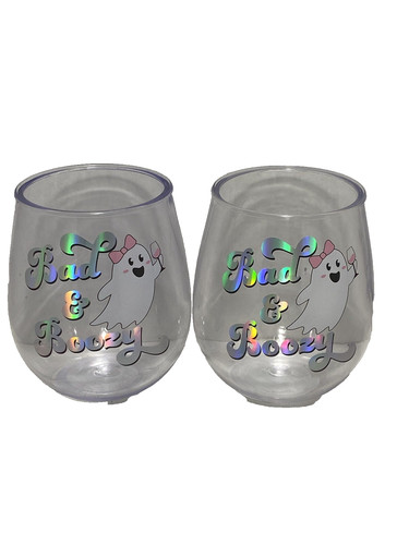Halloween bicchiere vino - bicchiere, da