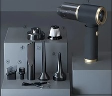 Mini Aspirapolvere e Soffiatore 9 in 1 Senza Fili Portatile Ricaricabile 