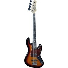 Eko JB 100 Basso Elettrico Sunburst – 4 Corde, Corpo Solid, Pickup Split Coil