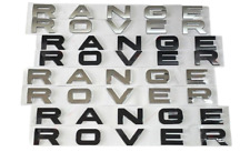SCRITTA RANGE ROVER PER COFANO ANTERIORE POSTERIORE LOGOEVOQUE STEMMA