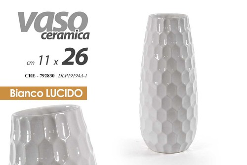 Vaso ceramica fiori - ceramica,