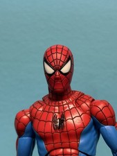 SOLO TESTA Scott Johnson Spider-Man Merch scala 1:12 Mafex 185 dipinto personalizzato