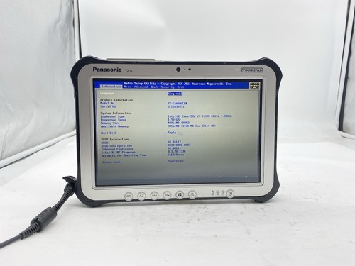 Panasonic toughpad intel - toughpad, fz-g1