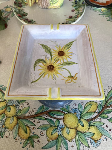 Posacenere grande ceramica - posacenere, in
