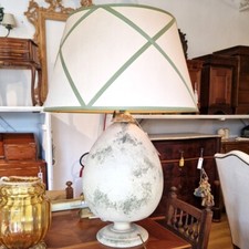 Lampada a 2 luci , in porcellana grezza, Reperti Mangani