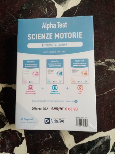 Alpha test scienze - scienze, motorie