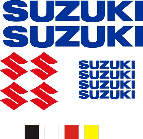 Kit adesivi suzuki pezzi - suzuki, 10