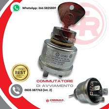 Interruttore Quadro Accensione Avviamento Universale Per Trattore COBO 14132000