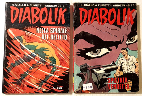 Fumetti diabolik anno - "2,