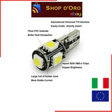 2 LAMPADINE POSIZIONE CANBUS