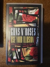 vhs Guns n Roses live Tokio 1992