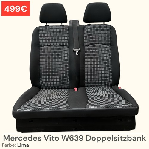 Sedile doppio mercedes vito - sedile,