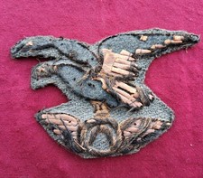 Fregio cappello Alpini Autieri Regio Esercito 2gm originale