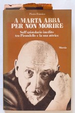 A MARTA ABBA PER NON MORIRE |