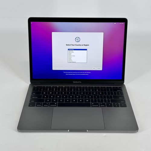 Macbook pro space gray 2017 - 13,