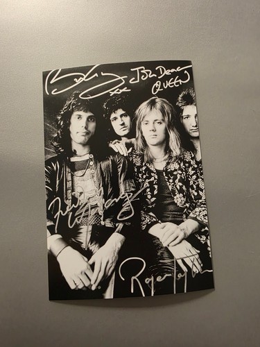 Autografo queen freddie - autografo,