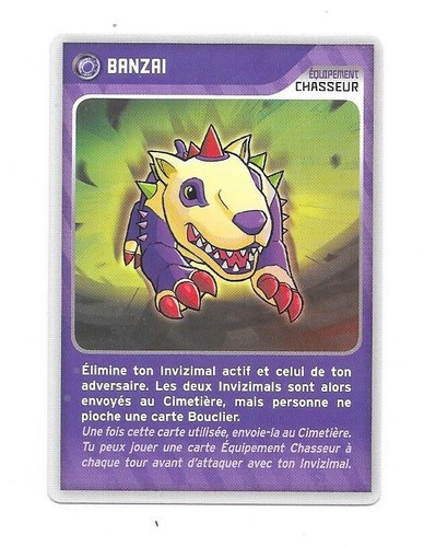 Carte invizimals n 357 - carte,