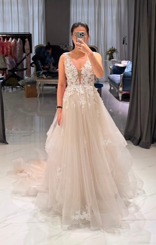 Abito sposa line - sposa, |