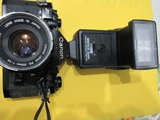 CANON A-1 + Obiettivi 50 mm e 100-200 mm