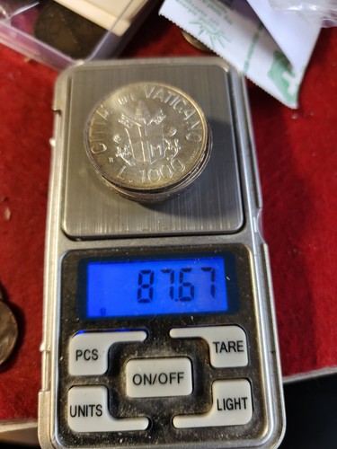 Lotto monete vaticano 1000 - monete,