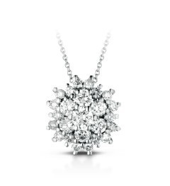 Girocollo oro bianco 18kt - in,