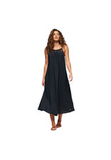 Abito lungo in pizzo sangallo