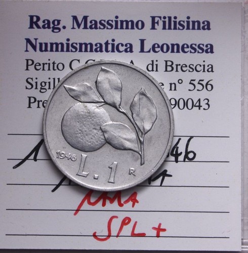 Italia repubblica 1 lira - nl*,