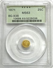 1871 ORO CALIFORNIA