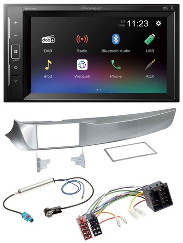 Pioneer dab mp3 2din - 2din, bluetooth