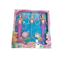 x Set 3 Bambole Principesse