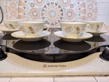 RICHARD GINORI - Servizio 6 Tazze da té grande con piattino anni 50/60