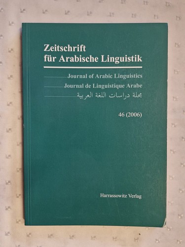 Zeitschrift für arabische