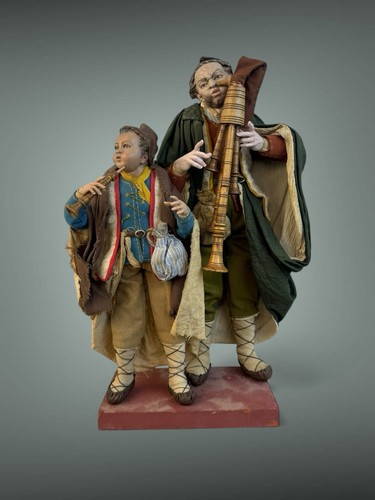 Coppia zampognari 38cm - coppia,