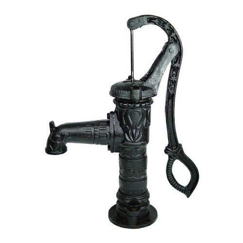 Pompa acqua mano ghisa - mano, in