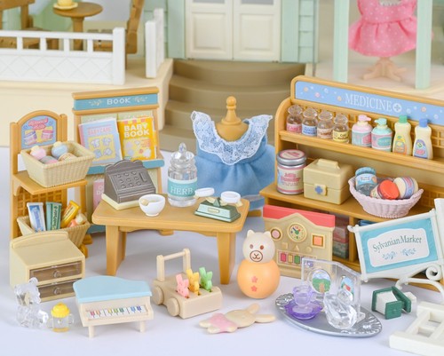 Sylvanian country market - sylvanian,